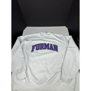 Vintage FURMAN University Champion Reverse Weave Sweatshirt Mens 2XL See Picture